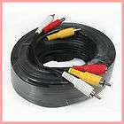 20m audio video 65ft rca power av cable f cctv