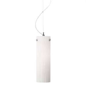   Mouth Blown Sandblasted French Glass Suspension Pendant   120V
