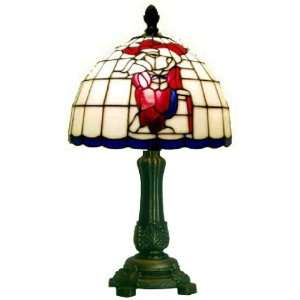  University of Mississippi Rebels Stained Glass Accent Lamp 