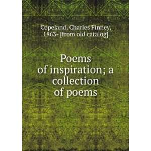  of poems Charles Finney, 1863  [from old catalog] Copeland Books