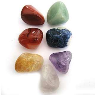 Gemstone CHAKRA KIT Crystal Healing Balancing Set of 7  