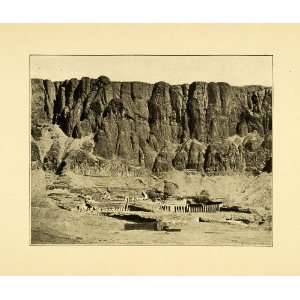  1897 Print Dar El Bahari Archaeological Excavations Africa 