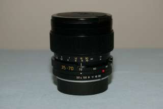 LEICA R VARIO ELMAR 35 70mm 3.5 lens 3 CAM  