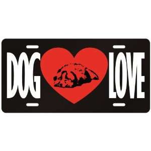    New  Love Great Pyrenees  License Plate Dog