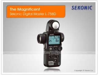 New Sekonic Light Meter L 758D L758D L 758 L758 #Q007  