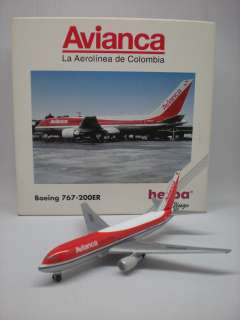 Herpa Wings 502863 Avianca Boeing 767 200ER 1/500  