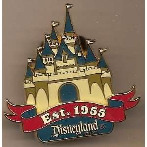  disneyland 2005 Est. 1955 Pin Cinderellas Castle 