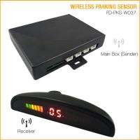 White Car Wireless parking sensor 4 sensors Radar #882  
