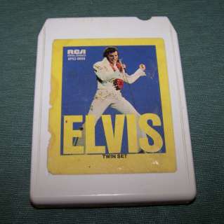 Elvis Twin Set 8 Track Tape TESTED  