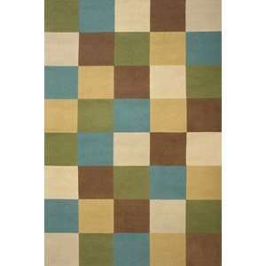 Sawgrass Mills Outdoor Rugs HRCMB8 Checkmate Antique Brown  Large