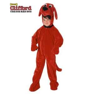  Clifford the Big Red Dog Deluxe Child Costume Size Toddler 