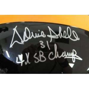 Autographed Donnie Shell Helmet   4x SB Champ F S JSA   Autographed 