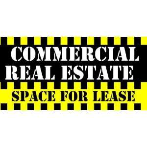  3x6 Vinyl Banner   Commercial Real Estate Space For Lease 