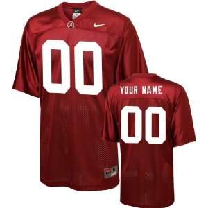 Alabama Crimson Tide Football Jersey Customizable Nike Crimson 