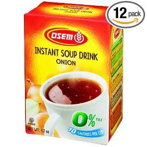 Osem Onion Flavor Instant Soup Drink Grocery & Gourmet Food