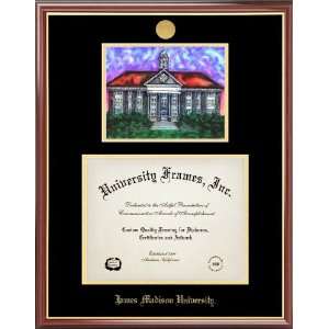James Madison University Diploma Frame 