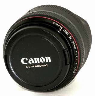 Canon EOS 85mm f/1.2 L II EF USM Digital SLR AF Camera Lens perfect 