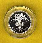 GREAT BRITAIN POUND 1985 GEM PROOF SILVER WITH 19 GRAMS