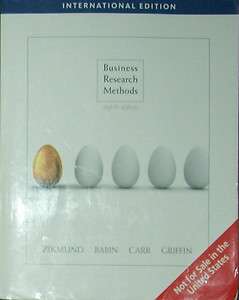 Business Research Methods 8e (international) by Zikmund, Babin, Carr 