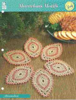 Crochet Doily Patterns Posies Rose Clover Almondine  