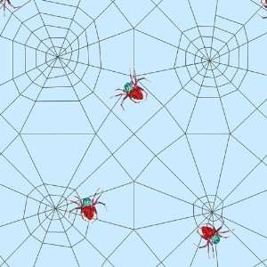  The Very Series Fabric by Eric Carle The Very Busy Spider Web 