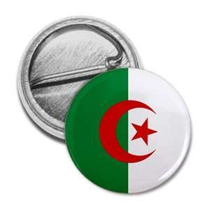  ALGERIA World Country Flag 1 Mini Pinback Button Badge 