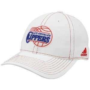  adidas Los Angeles Clippers White Team Logo Structured 