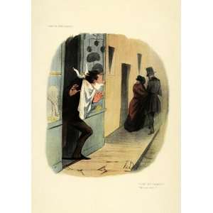  1904 Print Honore Daumier French Art Humorous Infidelity 