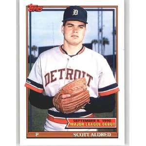  1991 Topps Debut 90 #3 Scott Aldred   Detroit Tigers (MLB 