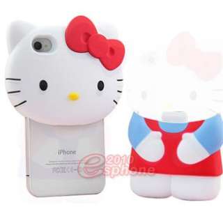 Lovely 86hero Disney 3D Hello Kitty Hard Case Cover For iphone 4 4G 4S 