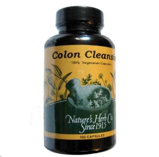 100% Natural HERBAL COLON CLEANSE 8 HERB Cleanser 575mg  