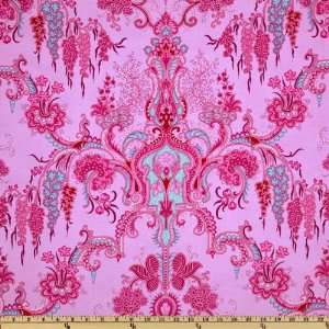  44 Wide Crazy Love JoAnn Pink Fabric By The Yard 