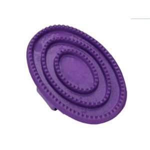 Master Grooming Tools Purple Rubber Bathing Lather Grooming Scrub Dog 