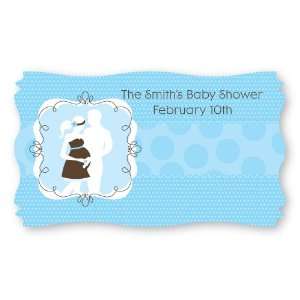   Baby Shower   Its A Boy   Set of 8 Personalized Baby Shower Name Tag