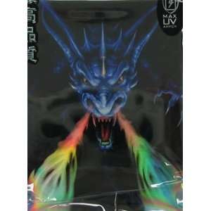   Neo Sleeves Blue Dragon Fire Card Sleeves (YuGiOh Size) Toys & Games