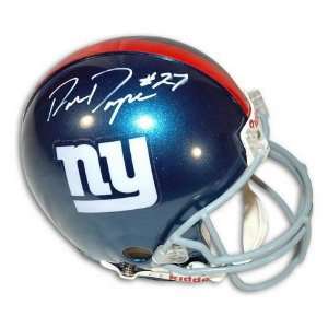  Ron Dayne Autographed Pro Line Helmet  Details New York 