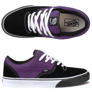 Vans Rowley Style 99s Black / Purple Skateboarding Skate Shoes 