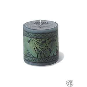  Hawaii Decal Candle Tropical Jungle 3 x 3 in.