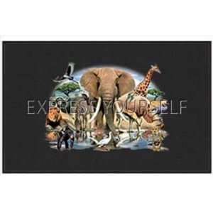  African Oasis Exotic Animal Door Mat