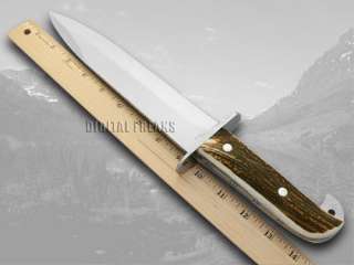 HEN & ROOSTER AND Deer Stag Bowie Pocket Knife Knives  