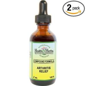 Alternative Health & Herbs Remedies Arthritis, 1 Ounce Bottle (Pack of 