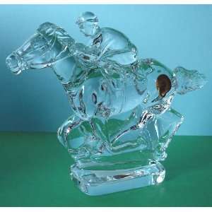 Waterford Crystal Horse & Jockey   Collectible  Kitchen 