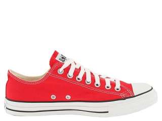 CONVERSE Shoes All Star Red White Ox Low Top Women Size Casual 