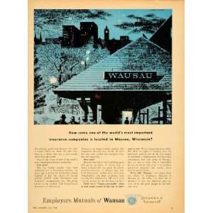   Wausau Wisconsin Companies   Original Print Ad
