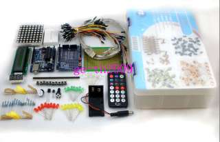 Arduino ATmega328 DIY Kits   LCD Matrix LED LM35 Remote  