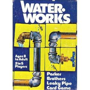  Waterworks (Water Works) 1976 Edition Leaky Pipe Card 