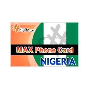  Nigeria prepaid phone card only $19.99   Digitz 