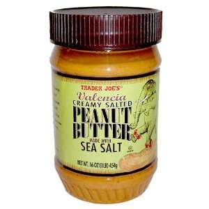 Trader Joes Valencia Peanut Butter With Sea Salt (Creamy)  