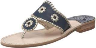 NEW Jack Rogers NAVAJO Westport Glaze Sandals FlipFlops Navy/Platinum 