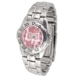  Troy State Trojans NCAA Mother of Pearl Sport Ladies Watch 